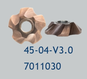 Mini Mite terä 45-04-V3.0. Viisteterä 45 astetta. Viisteen syvyys max. 4mm. Koska materiaalia poistetaan niin vähän