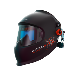 Optrel panoramaxx hybrid clt. Laser- ja kaarihitsaukseen suunniteltu hitsausmaski.