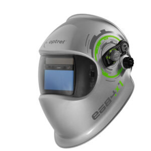 Optrel e684 hitsausmaskin ultra HD linssitekniikalla tarkkuutta hitsaukseen. Kirkkaampi ja selkeämpi näkymä. Säädettävän tummuuden ja hionta-asetuksen myötä tämä maski on suunnattu paljon hitsaaville.