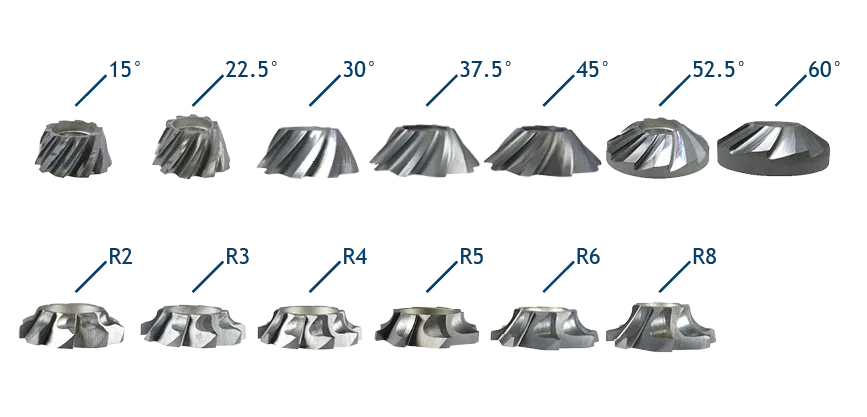 Bevel heads overview_klein