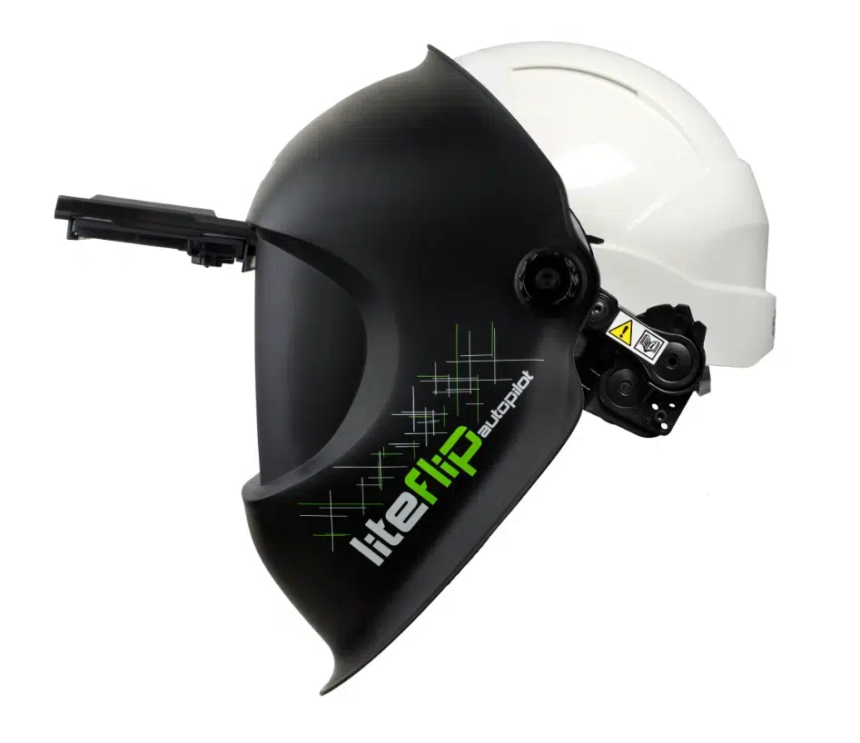 Optrel liteflip hard hat.153